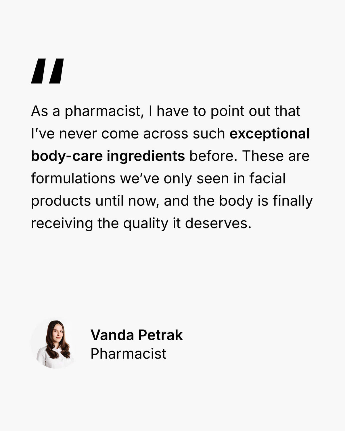 A Flattering Drop - Body Serum